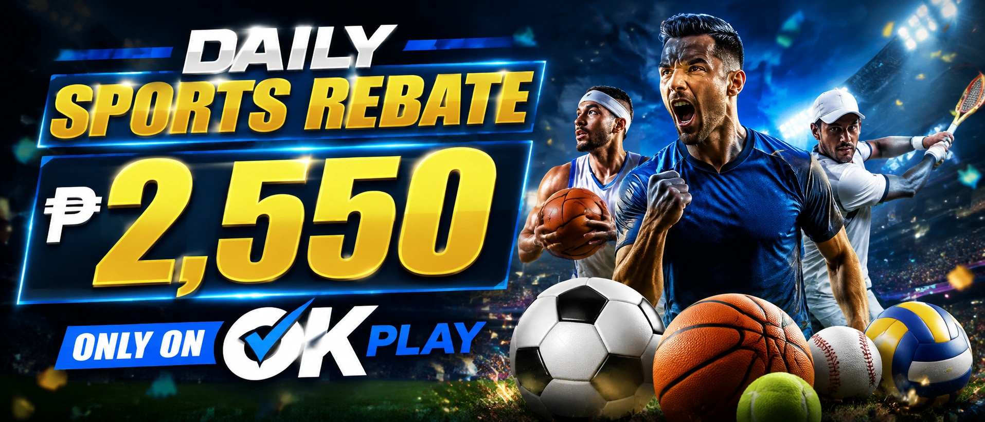 OKPlay sports card with general event browsing visuals